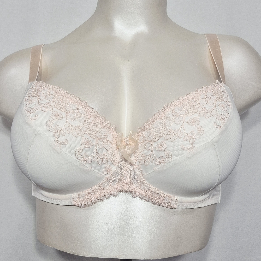 36F Affinitas Parfait Melissa 8201 Balconette Molded Bra Ivory NWT